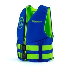 O'Brien Biolite Traditional Youth 50-90lbs Safety Vest Life Jacket Blue  Green