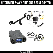 Hitch Tow PKG+ Brake Control For 20-25 Buick Encore GX w/o LED Taillights New