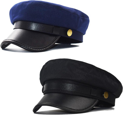 2 PCS Mütze Fahrer für Herren und Damen, Chauffeur Hut für Erwachsene, Chauffeur