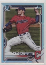 2021 Bowman Draft Chrome Sky Blue Refractor Ryan Webb #BDC-57 n1u