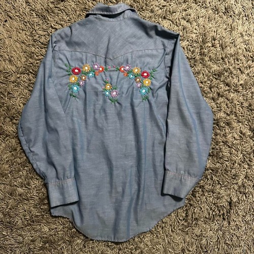 Big Mac, Vintage 70s Big Mac Embroidered Pearl Snap Shirt Size M Men’s Womens L