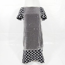 NO TARIFF Chanel Dress Ladies Cotton Polyester Silk RayonWool 4472693