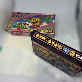 NAMCOT PAC-MAN Famicom Classic Game Used with Manual