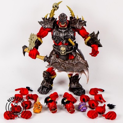Memory Toys Bounty Hunter Bloody Hands Morlock 8'' ORC WARRIOR Ogre Ork Legions