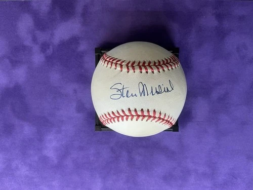 STAN MUSIAL AUTOGRAPHED Baseball JSA St. Louis Cardinals