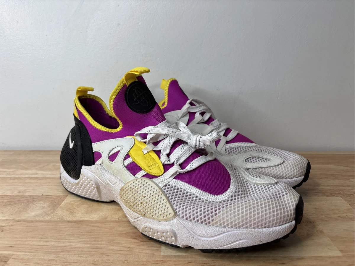 Nike Air Huarache Edge TXT Magenta Yellow Size 9.5 - excellent condition Men main image 2