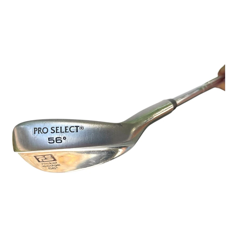 Pro Select Nickel Wedge 56° Sand Wedge Rosasco Mfg Tri-Star Steel Stiff 36" RH - Image 4 of 4