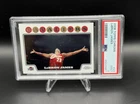2008 Topps Chrome LEBRON JAMES #23 SP Rare Chalk Toss Iconic Card Graded PSA 9