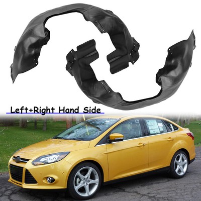 Fit 2012-2018 Ford Focus Front Left & Right Hand Side Fender Liner Splash Shield