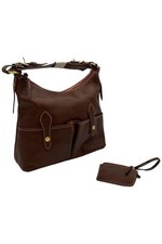 Dooney & Bourke Archives Fiorentino Medium Lucy Hobo Castagno