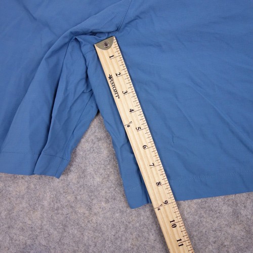 LL Bean Shorts 2XL XXL Belted Breathable Blue Outdoor Casual Nylon Mens - Picture 7 of 9