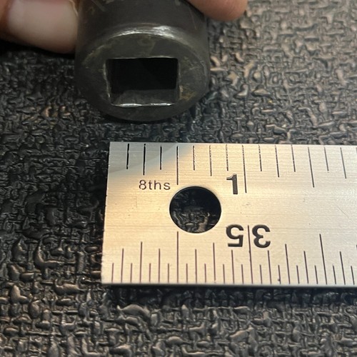 Cornwell P-3320 5/8" Shallow Impact Socket 1/2" Drive Double Square 6 pt - C - Picture 7 of 7
