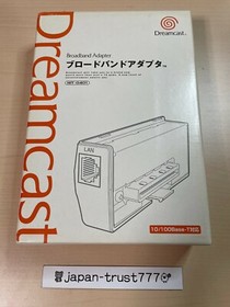 SEGA HIT-0401 Dreamcast Broadband LAN Network Internet Adapter Dream Passport CD