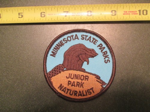 Minnesota State Parks Junior Park Naturalist Sew On Patch - Picture 2 of 2