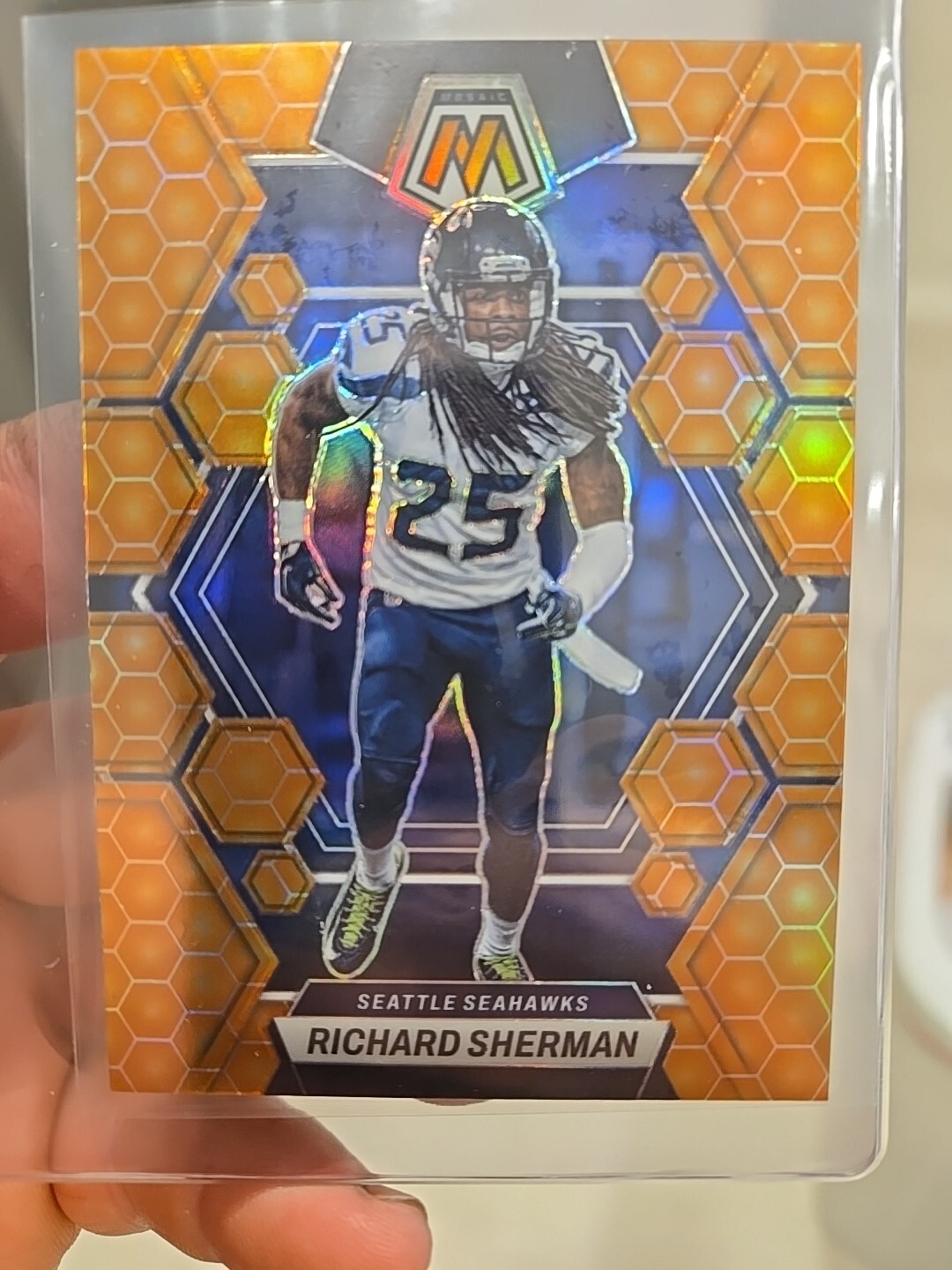2023 Panini Mosaic - Honeycomb Prizm #225 Richard Sherman