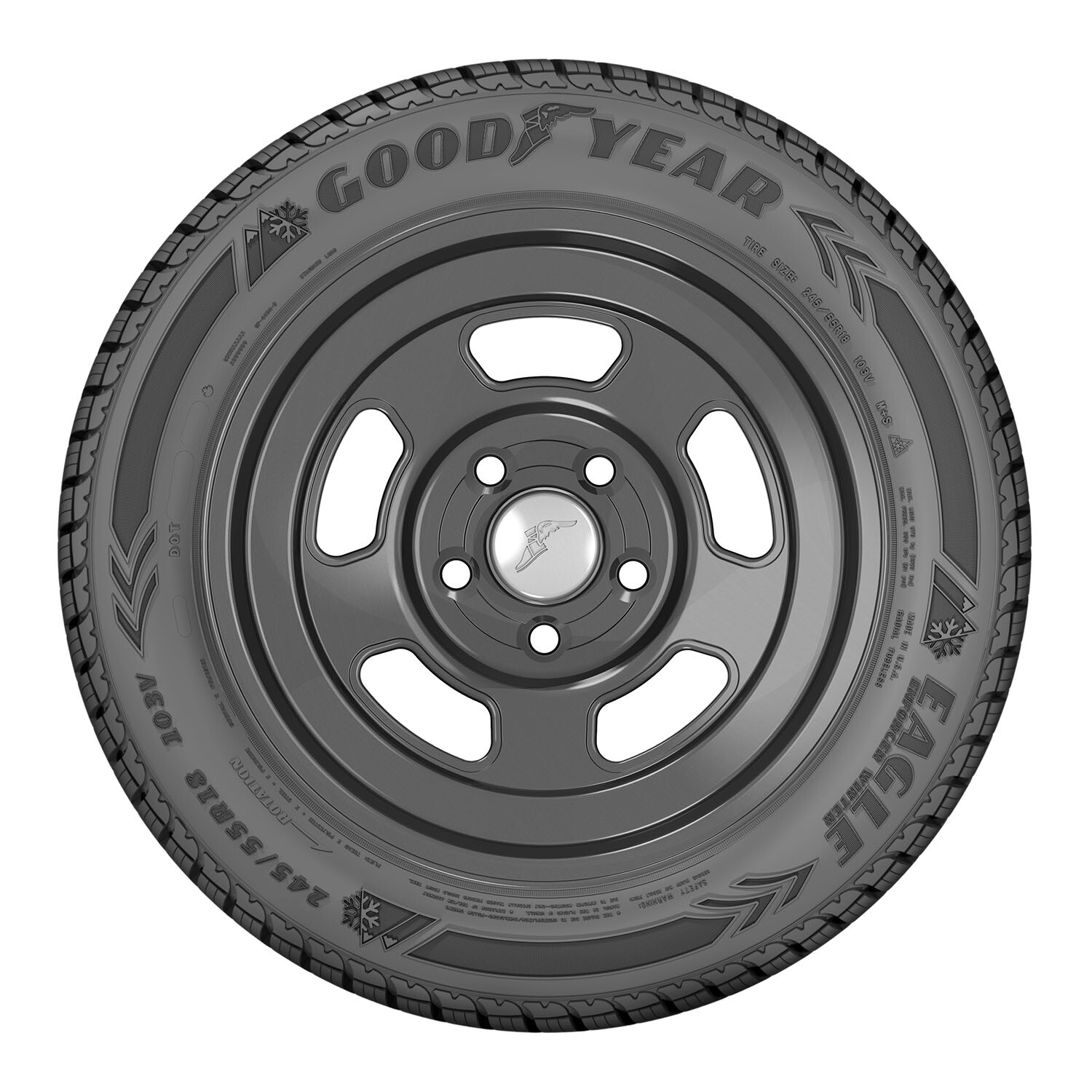 2 New Goodyear Eagle Enforcer Winter - 265/60r17 Tires 2656017 265 60 ...