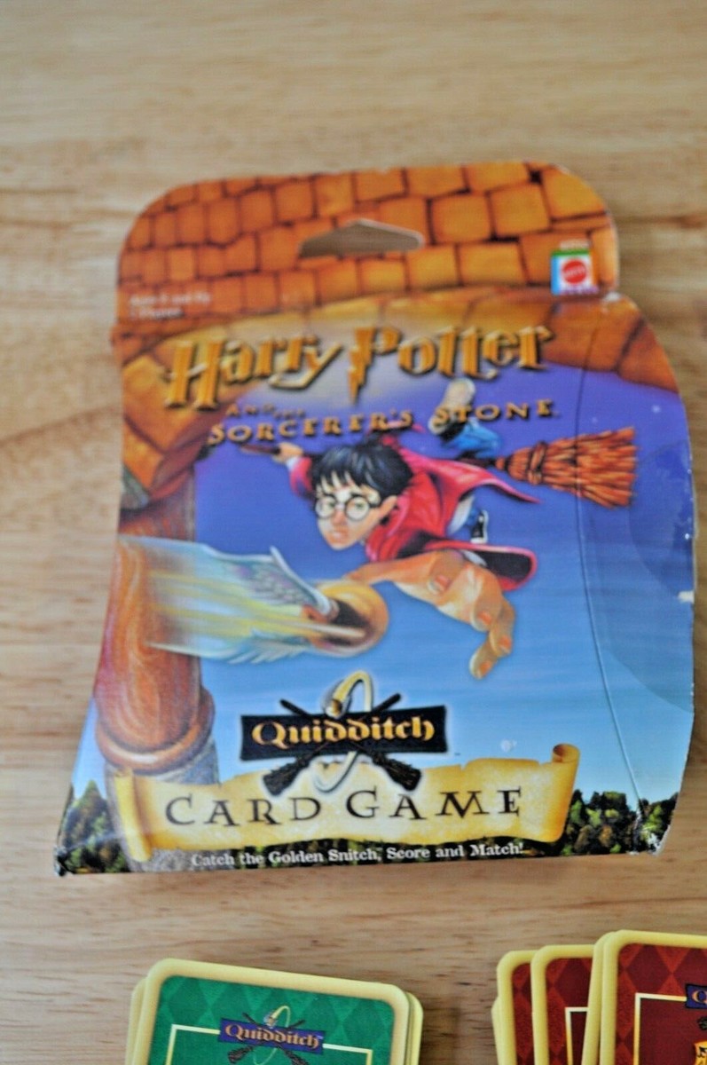 Harry Potter And The Sorcerer's Stone Quidditch Card Game *Pre
