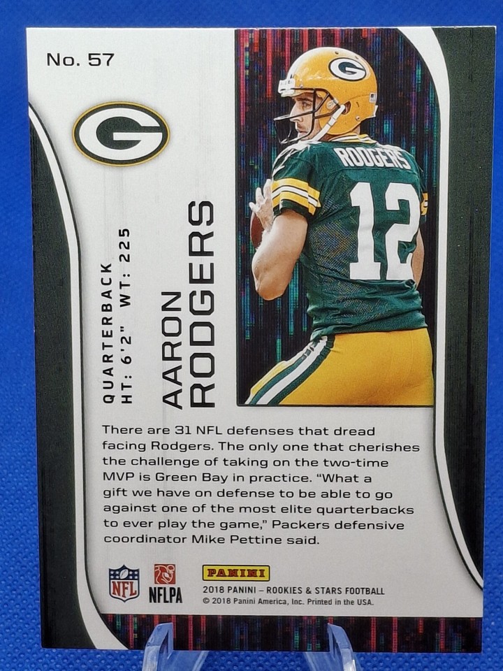 2018 Panini Rookies & Stars Aaron Rodgers 57 eBay