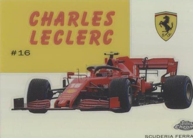 2020 Topps Chrome Formula 1 - Charles Leclerc #54W-3 - 1 of 1