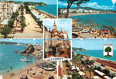 D107734 Lloret de Mar. Serie II. Num. 50016. Costa Brava. J. Puig Ferran. Multi