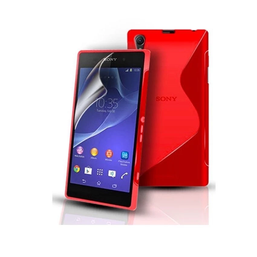 Funda Gel y Protector Pantalla S-Line para Sony Xperia Z2 Foto 3 de 3