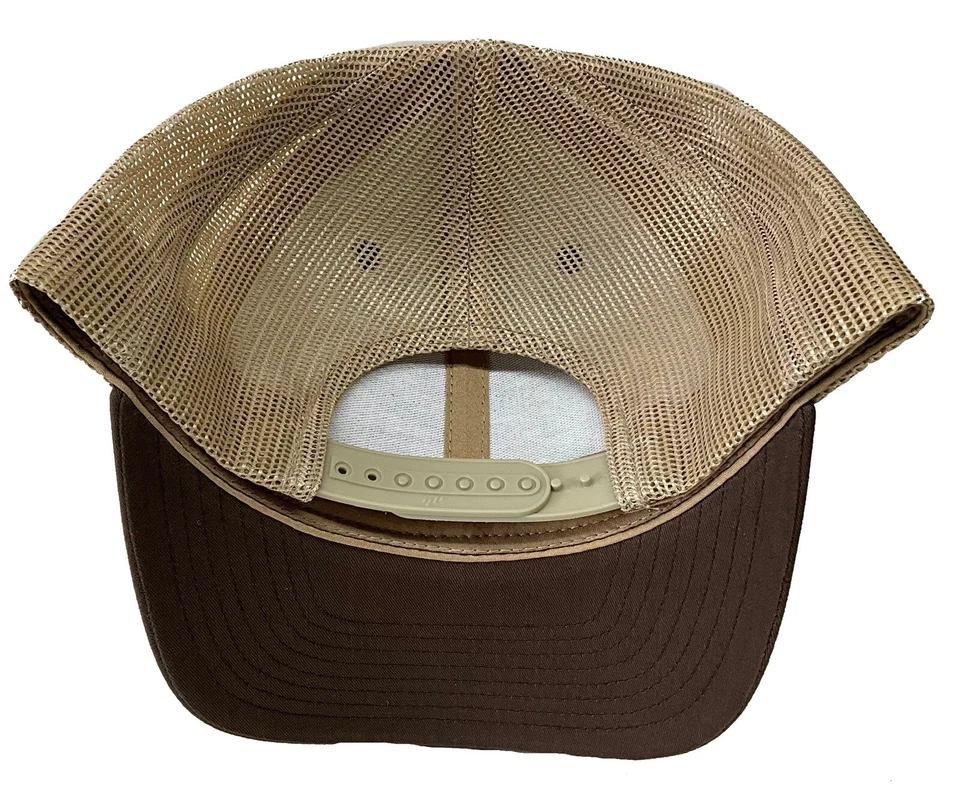 SOMBRERO SUPER CHAPO BROS EL CHAPO GUZMÁN MARRÓN CAQUI MALLA LOGO DE MÉXICO FEDERAL Foto 3 de 3