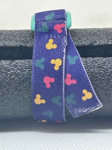 Purple Lorus Mickey Mouse Walt Disney Wrist Watch, Multi Color Band, Untested - Picture 9 of 10