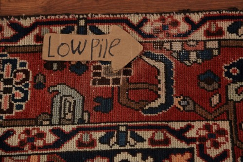 Vintage Wool Medallion Bakhtiari Area Rug 7x10 Traditional Hand-knotted Carpet - Picture 12 of 23