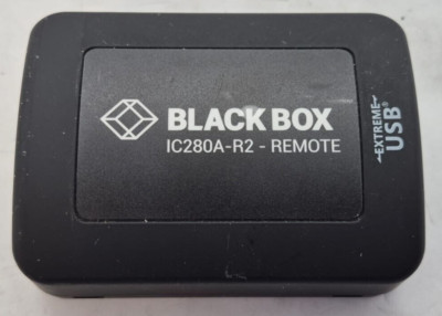 Black Box Network IC280A-R2-Remote 1-Port Black Box USB 2.0 CAT5e/6/7 Extender