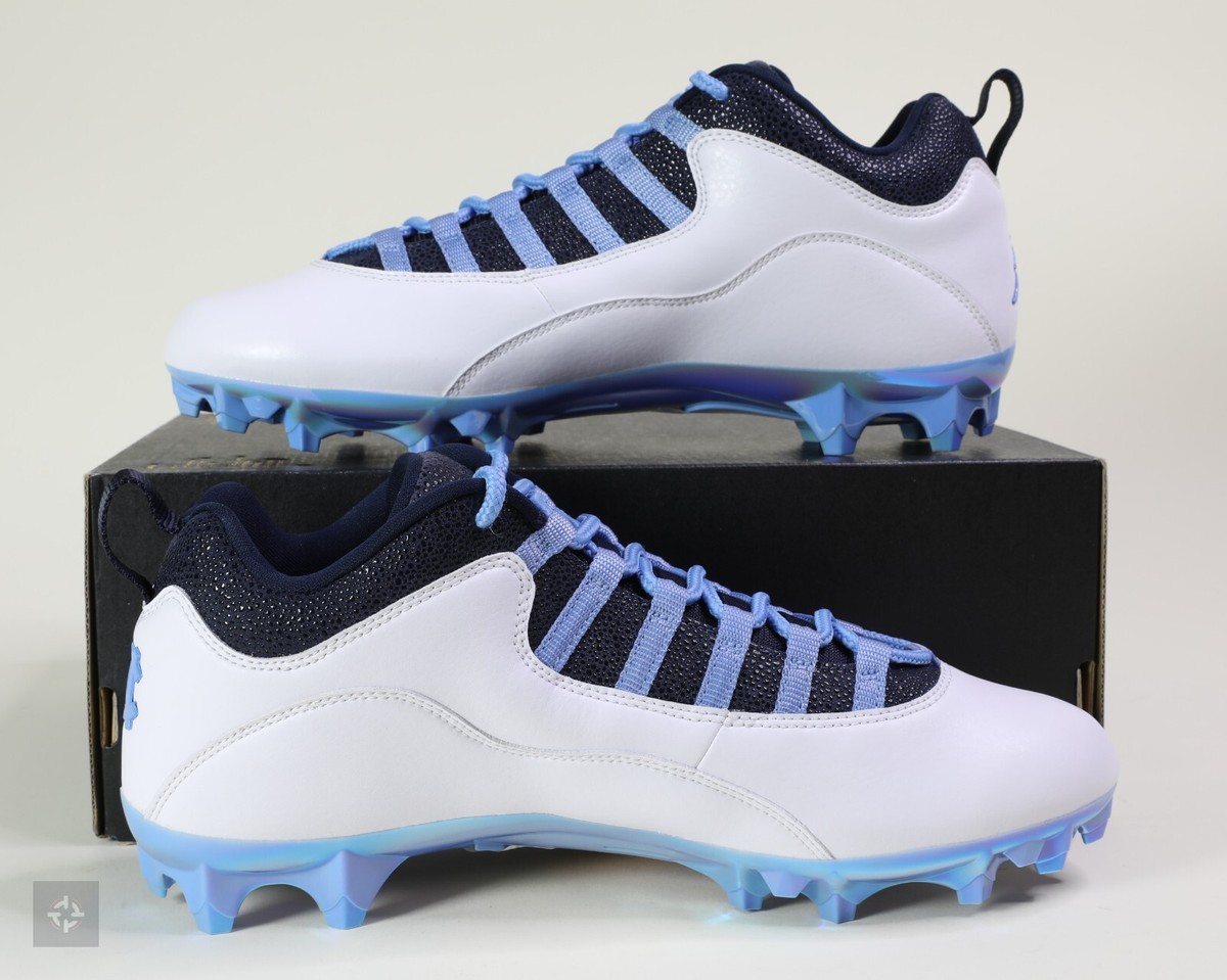 Nike Jordan 10 Low Vapor Carbon UNC Player Edition Football 