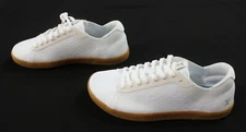 Flux Footwear Unisex Adapt Trainer Shoes LC7 White Knit/Gum Sole US:M8/W9