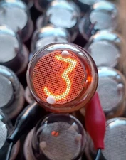 2 pcs IN-1 Nixie neon Tube Clock numeric indicator USSR lamp