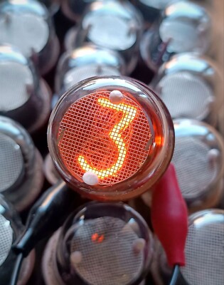 2 pcs IN-1 Nixie neon Tube Clock numeric indicator USSR lamp