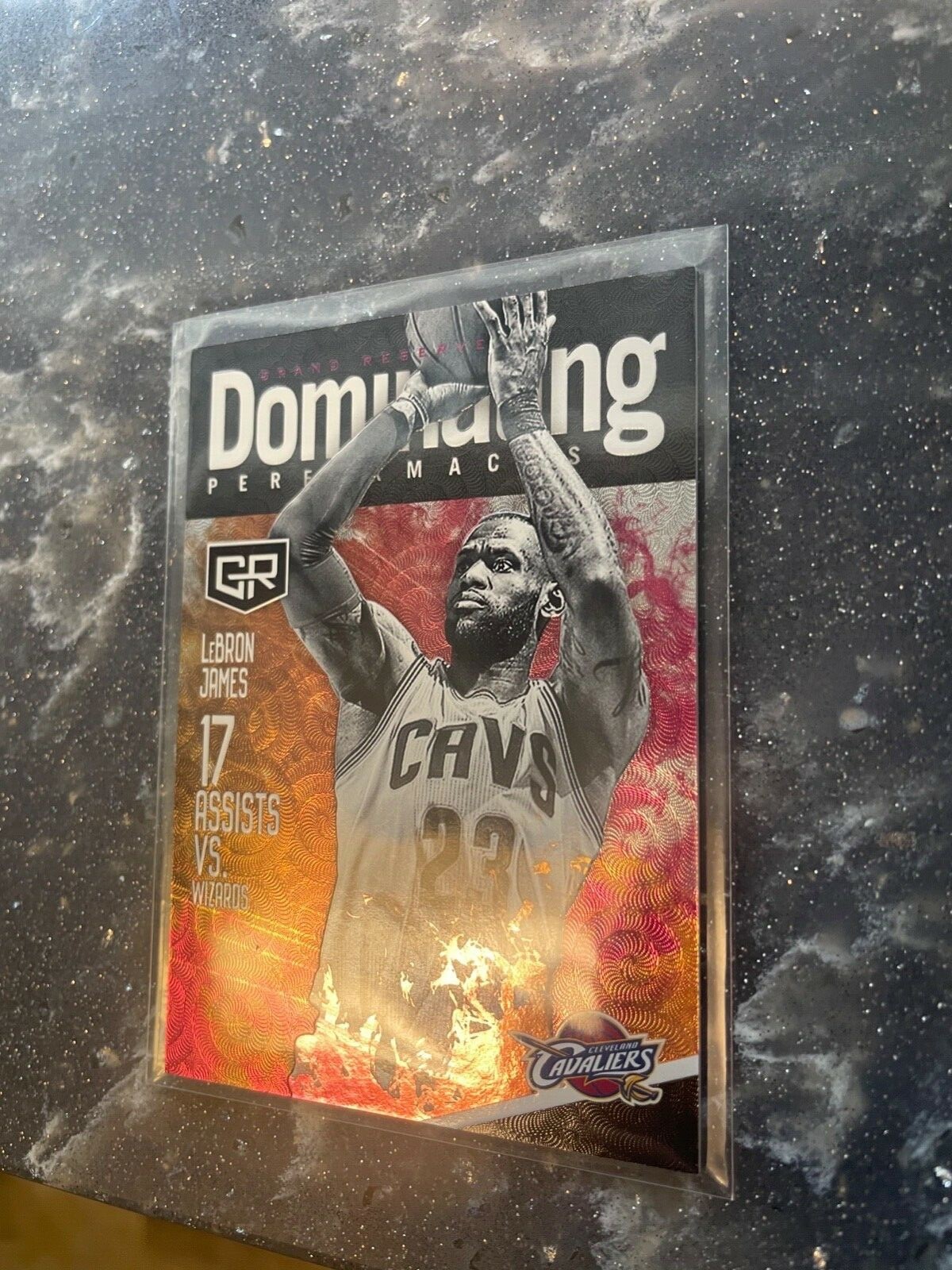 2016-17 Grand Reserve Lebron James #15 Dominating Performances 💎🐐