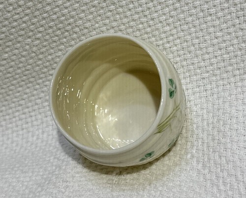 Barattolo per marmellata Belleek Green Mark 1965-80 ((C-2)) - Foto 12 di 16