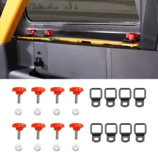 ✅16x Top Quick Removal Fastener Thumb Screw Nuts Bolts Set For Ford Bronco 2021+