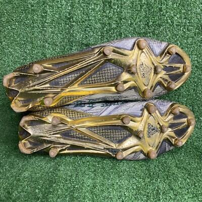 アメフト NFL PRO ADIZERO 8.0 XLサイズ ゴールド【新品】 adidas adizero Football Cleat Men's White/Gold New without