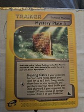 Pokemon Skyridge 136/144 Mystery Plate Delta