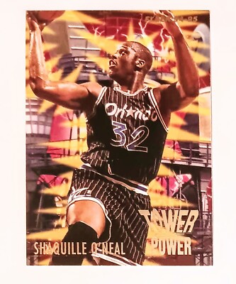 1994-95 Fleer Tower of Power #8 Of 10 Shaquille O'Neal NM-MINT Pack Fresh