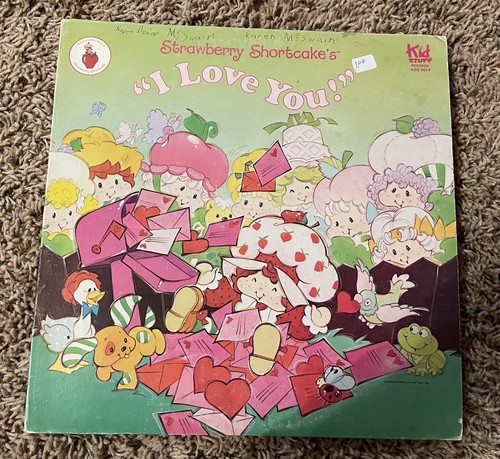 Strawberry Shortcake Vinyl Record Album Ebay
