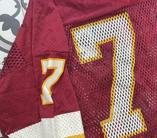 Vintage Joe Theismann #7 Washington Redskins Football Jersey Size Large - 第 3/6 張圖片