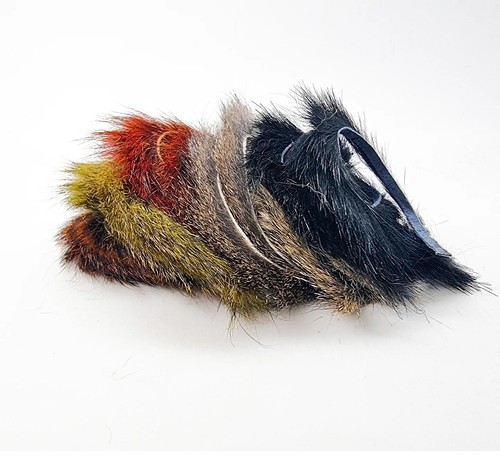 Micro Pine Squirrel Zonker Strips - Fly Tying Materials - 第 1/7 張圖片