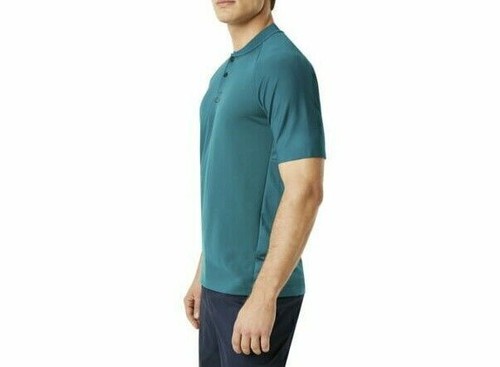 Polo Sportiva Oakley Uomo T-Shirt Verde Ergonomica Ellisse Evo Golf Mx4 Taglia S - Foto 4 di 12