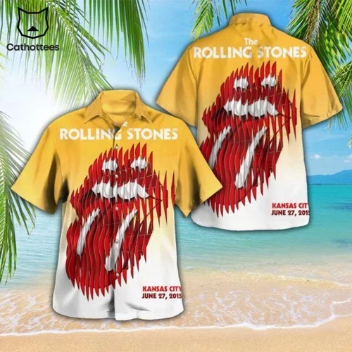 The Rolling Stones Hackney Diamonds Tour 2024 Hawaiian Shirt