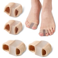1/2Pcs Bunions Hammer Toe Separator Corrector Straightener Splint Cushion Pad