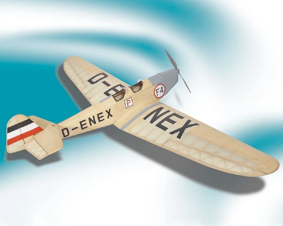 Krick Flugzeug Klemm L 25d E Lasercut Baukasten - 10280 - Bild 2 von 4