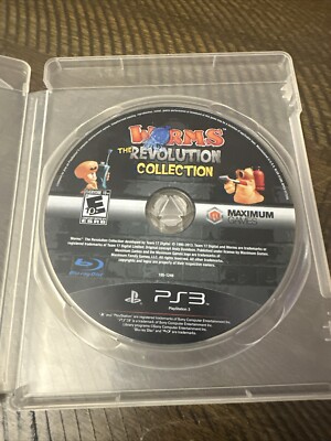 Worms: The Revolution Collection (Sony Playstation 3 PS3, 2013) Disk Only