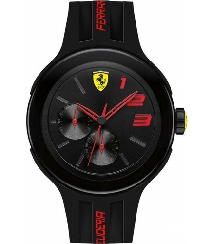 Scuderia Ferrari Orologio Uomo Multifunzione Nero FER0830223 Nuovo Originale  | eBay