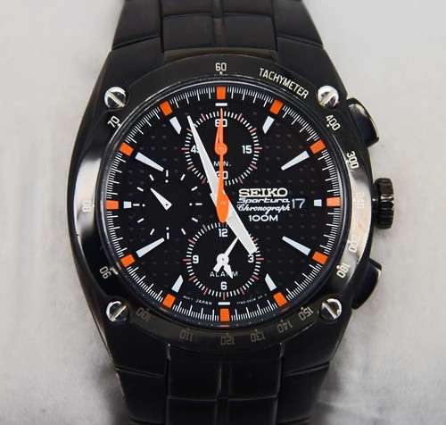 SEIKO Sportura Chronograph Alarm Clock 
