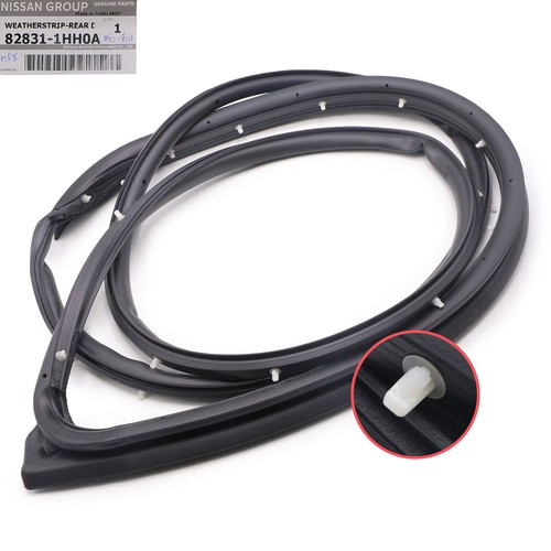 Fits Nissan March Micra K13 2010 19 Rear LH Door Weatherstrip Seal - Picture 6 of 8
